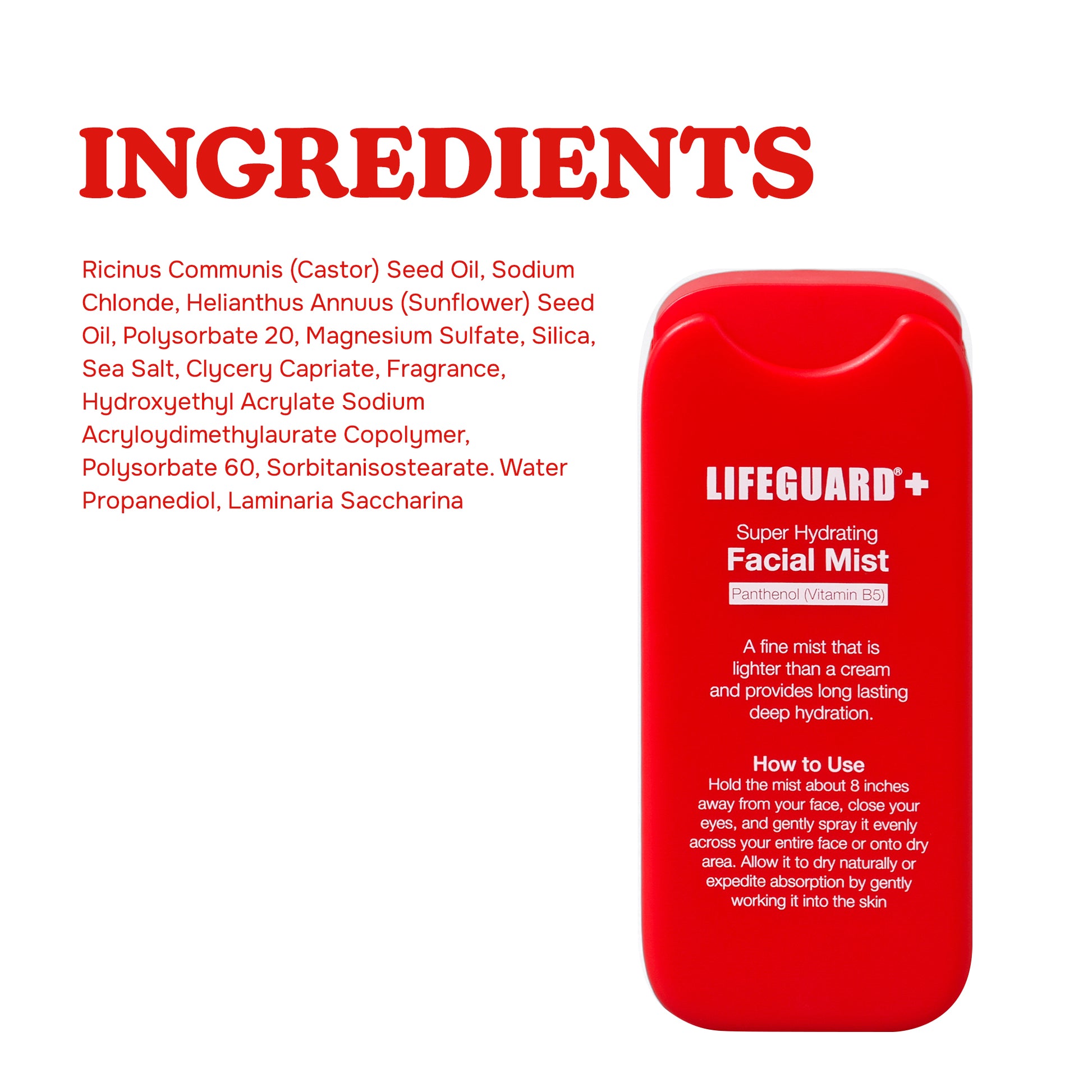 Lifeguard Daily Body & Face Moisturizer Vitamin B