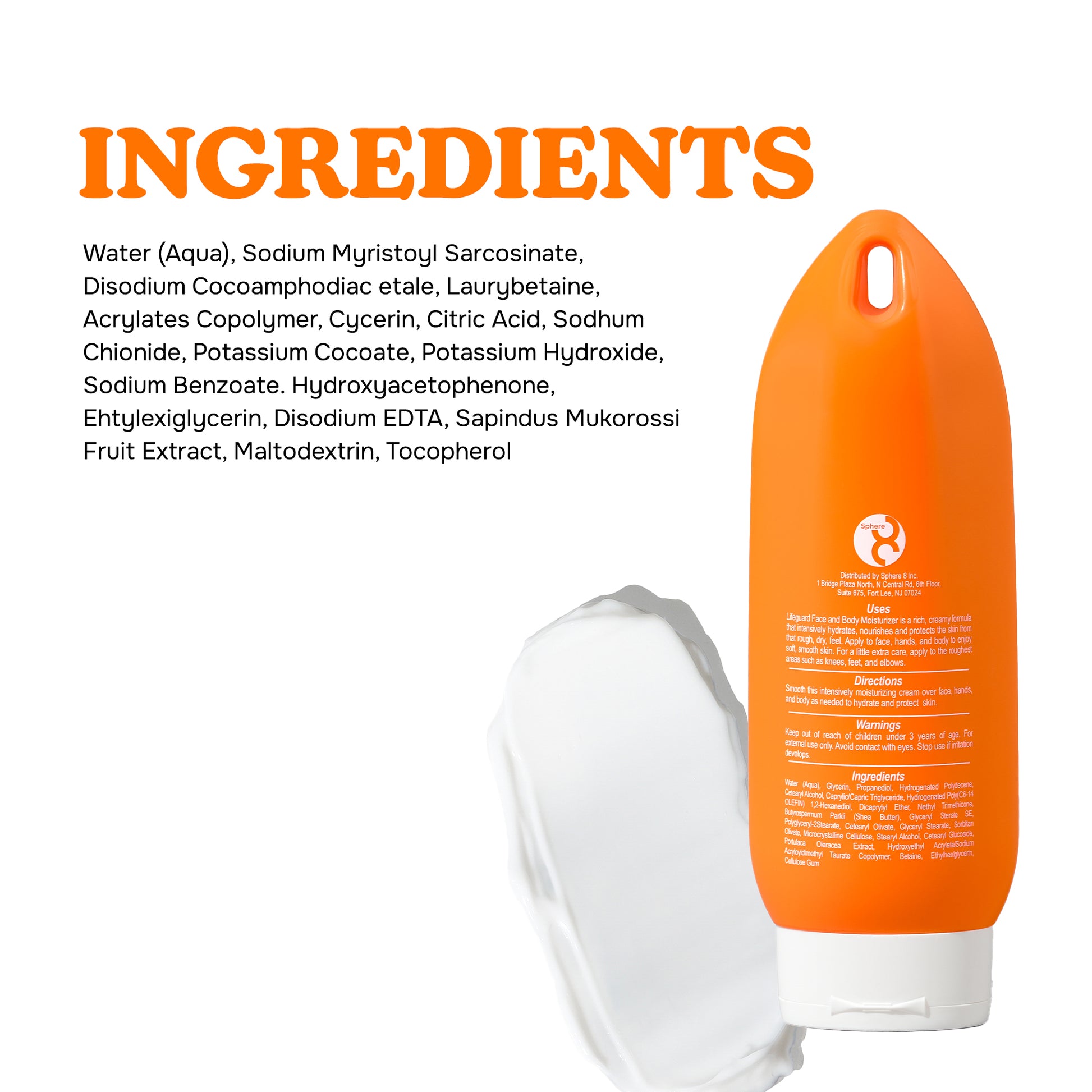 Lifeguard Daily Body & Face Moisturizer